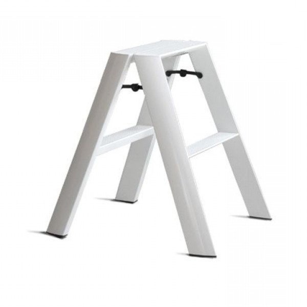 This handmade piece works as both a stool and a step ladder. #design #product #industrialdesign #lifestyle #modern