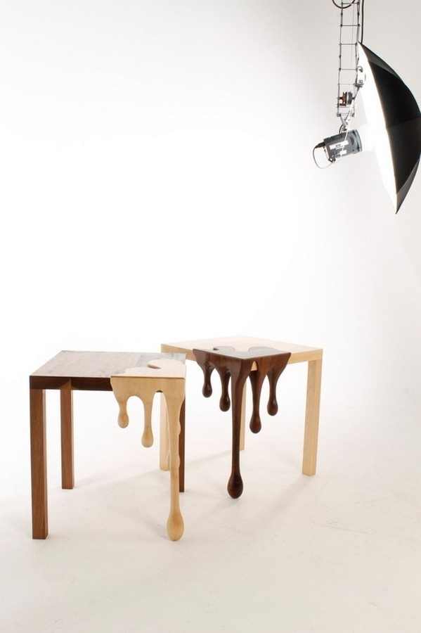 Matthew Robinson present chocolate funiture #tables #fusion #chocolate #furniture #art