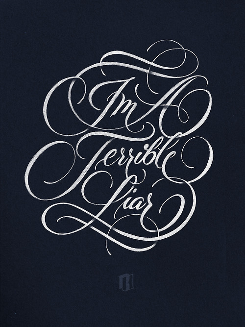 Typeverything.com Terrible Liar by Ryan Hamrick #terrible liar