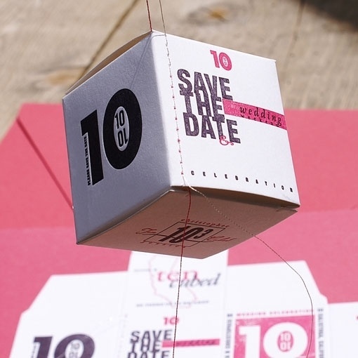 design work life » Save the Date by Smokeproof Press #save #date #invitation #the #wedding