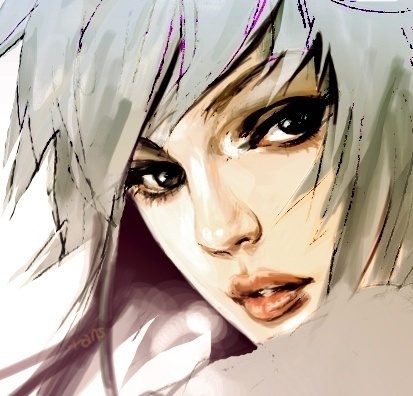 FFFFOUND! | painter test by *rans on deviantART #manga #illustration #painting