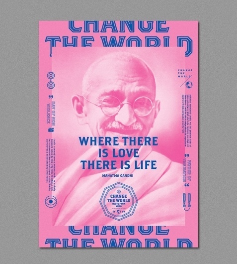 Change The World | ALONGLONGTIME #poster #pink #world #alonglongtime