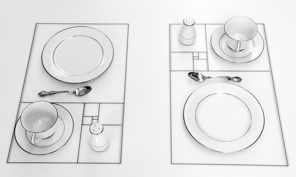 The minimalist placemat that lifts the aesthetic quality of your tables #interior #placemat