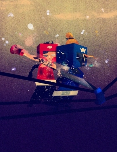 Amateurs - Society6 #illustration #color