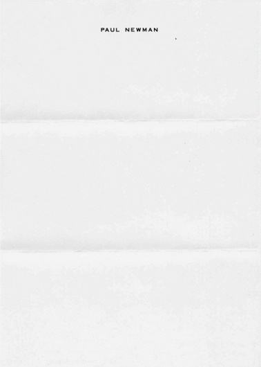 Letterheady #paul #letterhead #newman #stationery