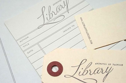 Library, Archives of Fashion : Lovely Stationery . Curating the very best of stationery design #library #stationary #stitch
