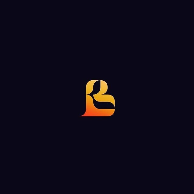 Letter mark "B" // geometric letters project. #letters #mark #logoinspiration #logo #logotype #monogram #designinspiration #design #gradien