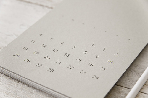 elÂ calendario DOSMIL13 #calendar #editorial