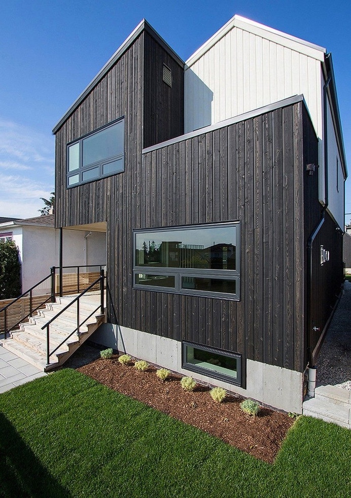 A Modern Vancouver House Clad in Cedar Shingles 1