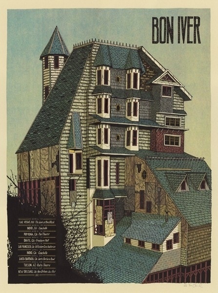 25 beautiful gig posters | The Hatched Blog #gig #design #illustration #poster #art #music