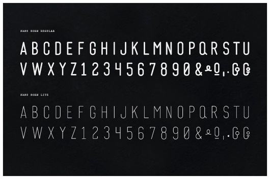 Michael Freimuth #typography #sans #freimuth #horn #type #michael