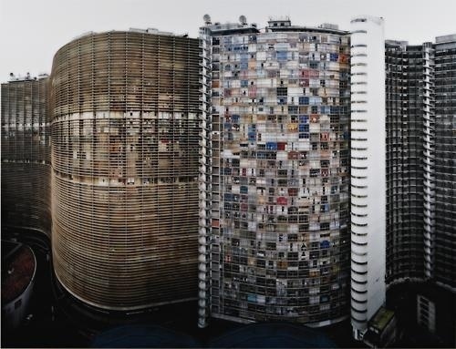 ANDREAS GURSKY Copan,Â 2002 Colour coupler print,... - * #oscar #niemeyer #gursky #photography #architecture #brazil #andreas #facades