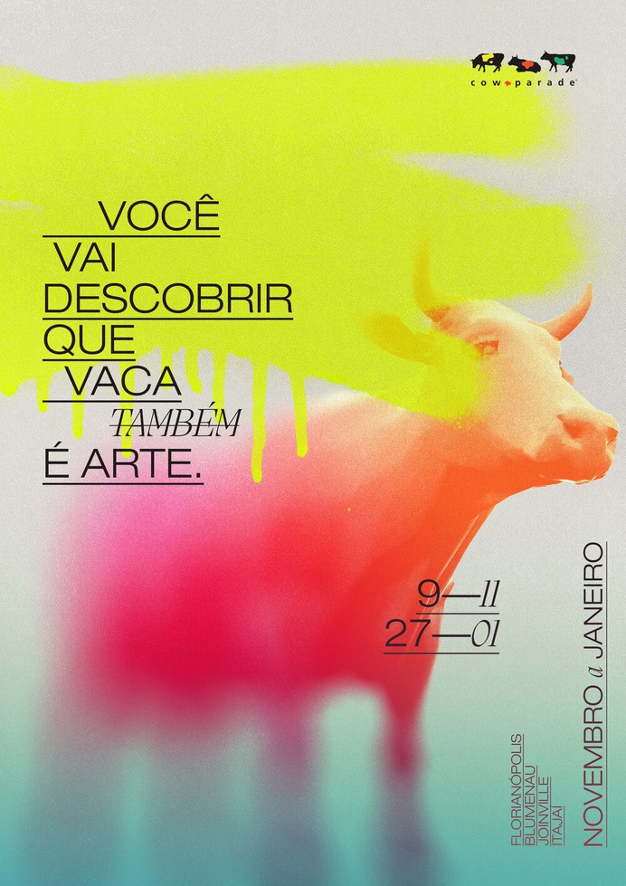 Cow Parade – Vaca também é arte.