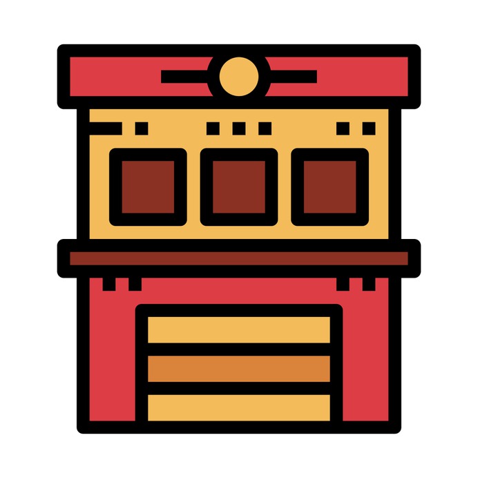 See more icon inspiration related to architecture and city, fire station, emergencies, firefighters, buildings, building, city and security on Flaticon.