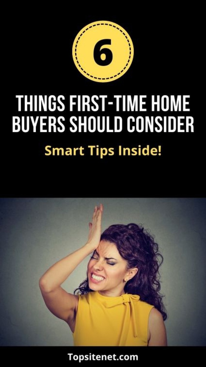 Considerations When You Plan On Buying Your First House Infographic