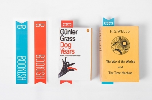 Booki.sh - Projects - A Friend Of Mine #glasses #book #branding #bookmark