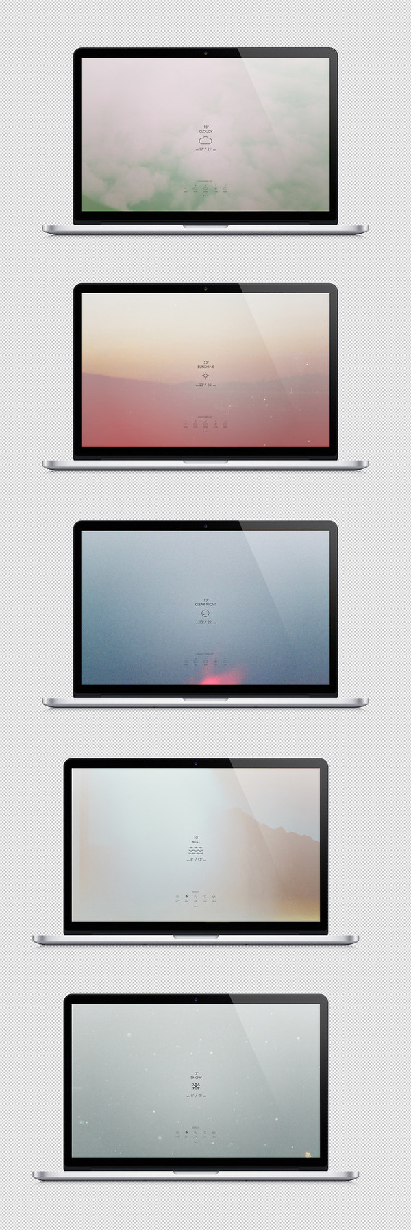 //// #screensaver #weather #icon #icons #photography #app #concept #osx