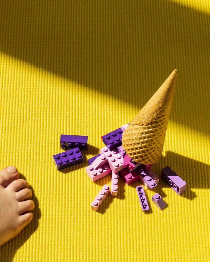 Ice Cream Lego Still Life Photography