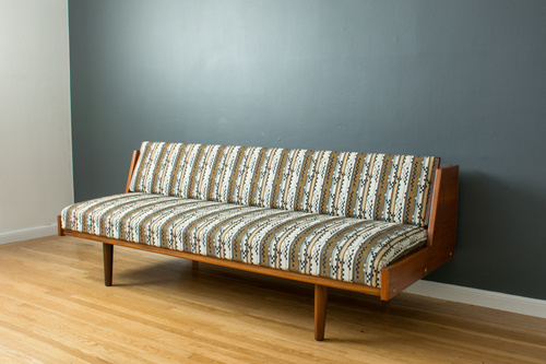 Danish Modern Day Bed by Hans Wegner for GETAMA