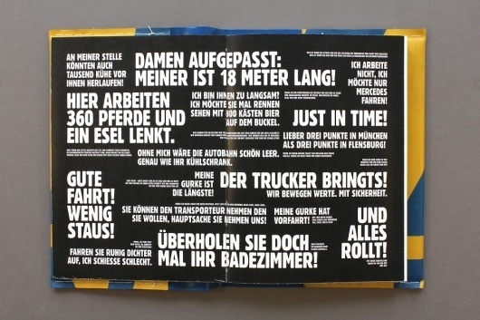 Mit Achtzig Sachen | ALEX KETZER #layout #book #typography