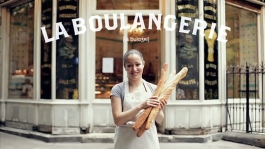 Fonts In Use – Live the Language: Paris #photography #typography