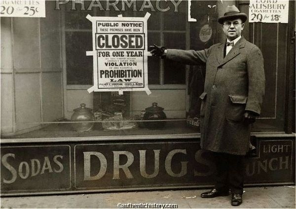 Closed_For_Violation_of_National_Prohibition_Act_Photo_version2.jpg (640×452) #sign #beer #vintage #prohibition