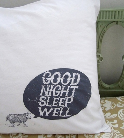 kin ship press | Design*Sponge #type #pillow #design #sheep