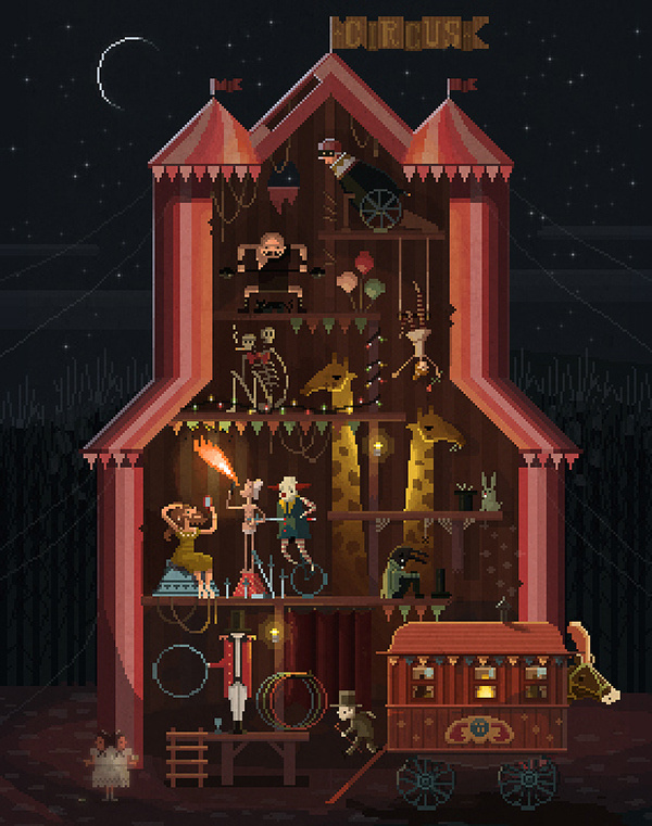 Pixel Art. 2014. on Behance #pixelart #pixels #graphic design