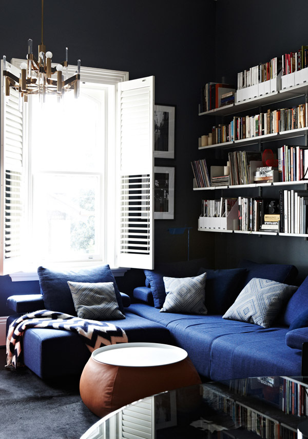 ChelseaHing_lounge #couch #blue #room #home