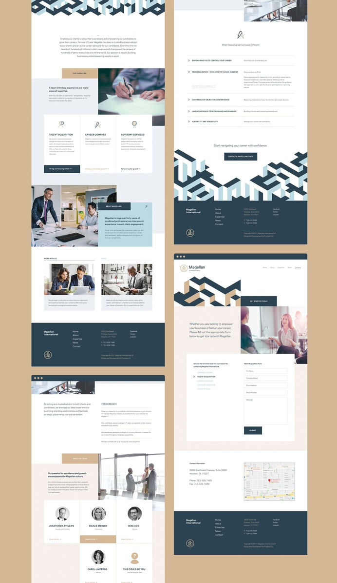 Magellan International – Website Design Sample #consulting #business #website #design #houston