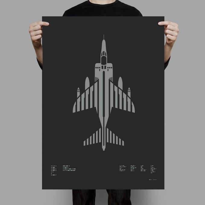 Harrier GR.3 screen print
