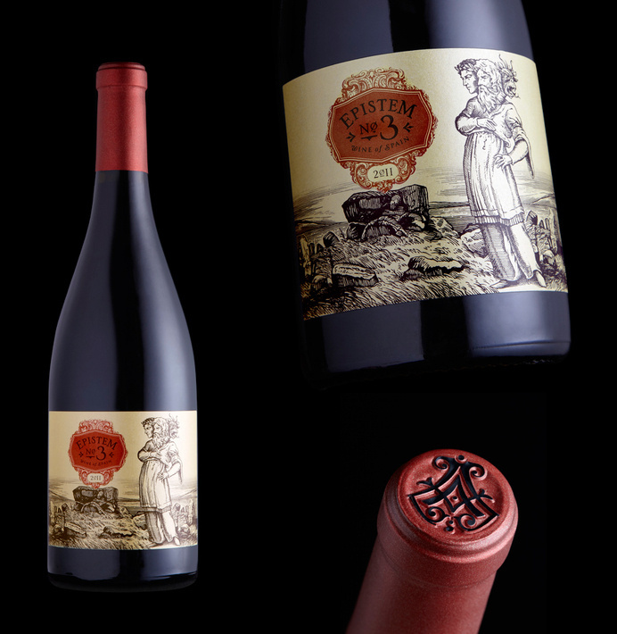 Stranger and stranger via www.mr-cup.com #packaging #illustration #wine