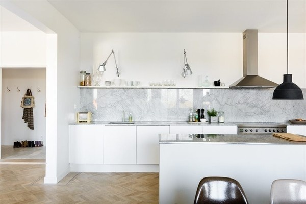Airy apartment designed by Emma Persson Lagerberg #interior