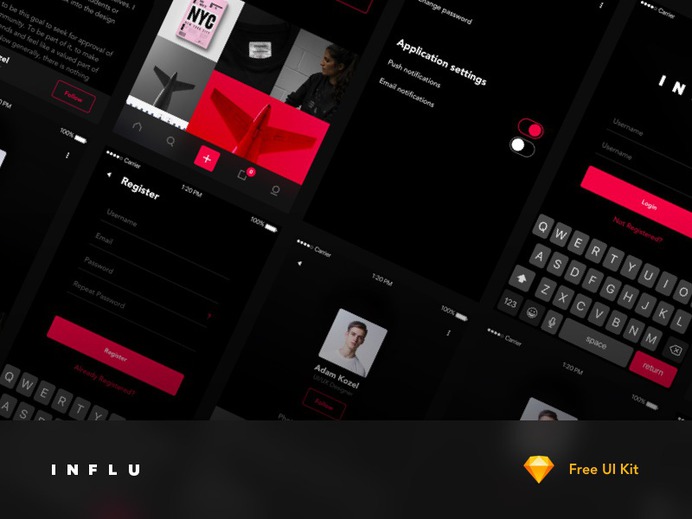 Free UI Kit Sketch. Download Now - https://www.thehotskills.com/sketch-app-ui-kits-free