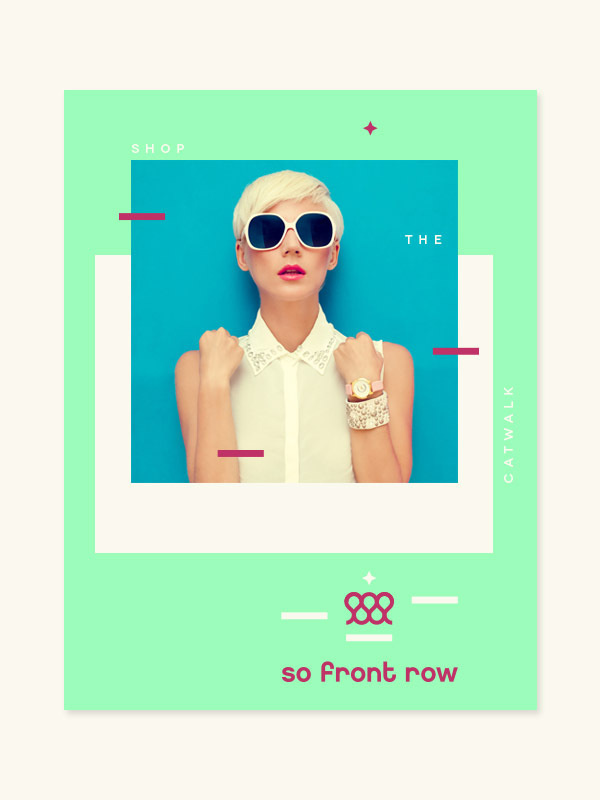 So Front Row - grab . the . eye . | design & visual communication #front #branding #row #identity #fashion #logo #so