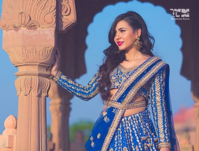 Spellbinding Belted Lehengas for Brides and Bridesmaids