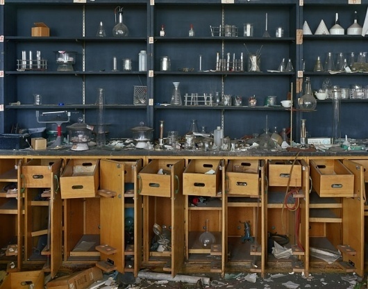 Andrew Moore | Photography | Detroit 2008-2009 | Chemlab, Detroit #photography #moore #andrew
