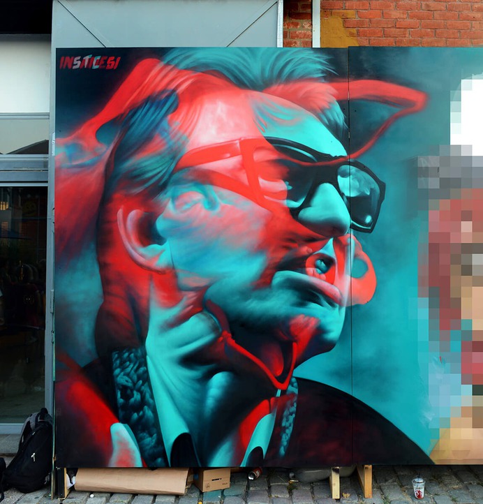 Street art 3d: Los murales de Insane51 - Diseño