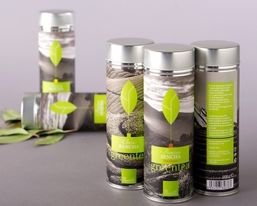 Green tea on the Behance Network #packaging #collection #greentea #tea