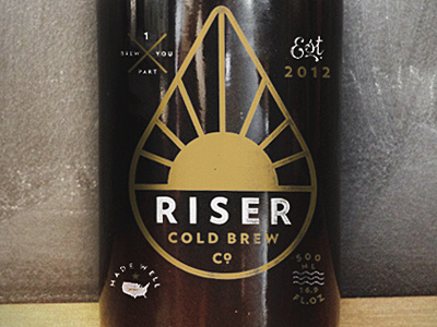 Packaging example #634: Riserbottle #packaging #beer