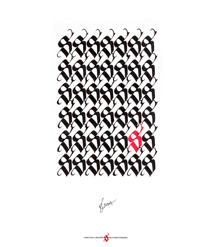 Gothic Letter s x42 | Flickr - Photo Sharing!
