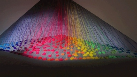 Refractive Monolith | Fubiz™ #strings #colors #monolith