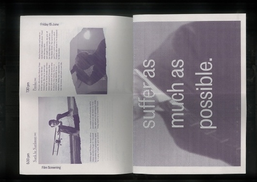 The Unfinished Works - Scott Langer — Graphic Design #design #graphic #newspaper #layout #editorial #typography
