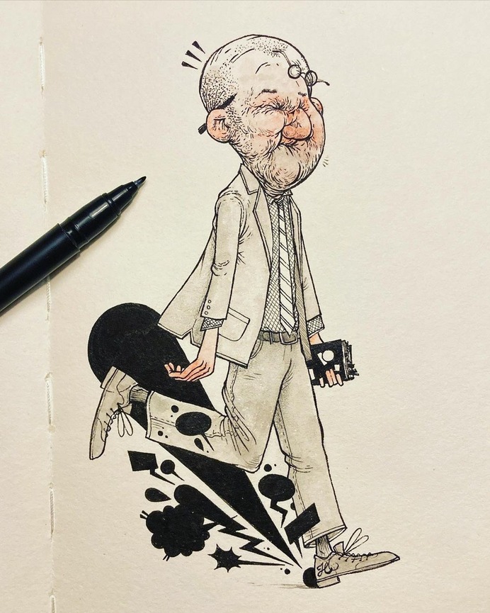 Image may contain: drawing, sketch and illustration