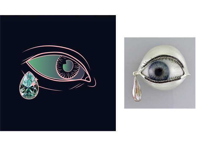 Sparkling Tear by Maria Umiewska and the pop-culture influence