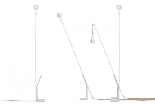 Tube Lamp by Doreen Westphal Studio #lamp #concrete #lighting