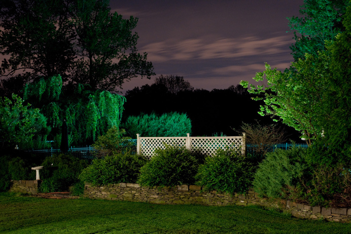 suburbs, night time, new jersey