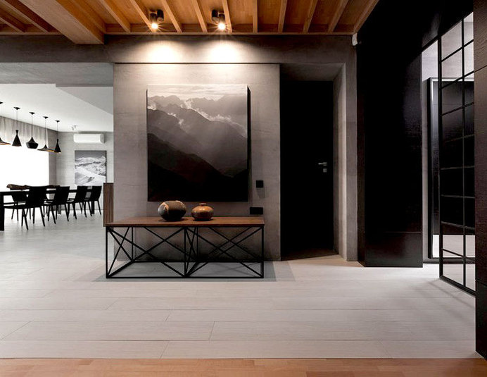 Trendy Functional and Contemporary Home fashionable moody dark living room interior 1 #interior #design #decor #home #ideas #decorating