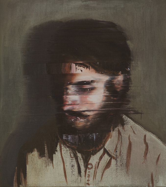 Zurich based painter Andy Denzler sees the world differently from you and I. His paintings resemble old, distorted memories. #fragmented #painting #art