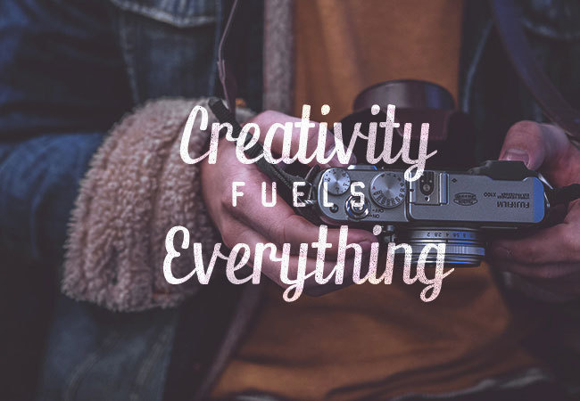 Creativity Fuels Everything #inspiration #typeface #typography